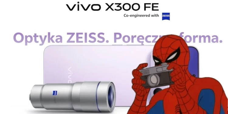 Mniejszy smartfon z potężną baterią. Vivo X300 FE zaraz w Polsce