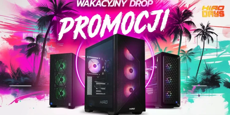 PC z RTX 5050 za 4379 zł i świetny laptop w rekordowej cenie. Letnie HIRO DAYS odpalone