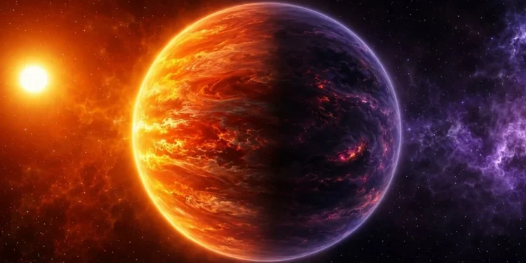 Sprawdzili pogodę na piekielnej planecie. To dwa różne światy