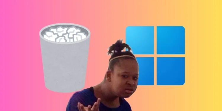 Windows właśnie zepsuł Kosz. Gdzie jest granica niekompetencji