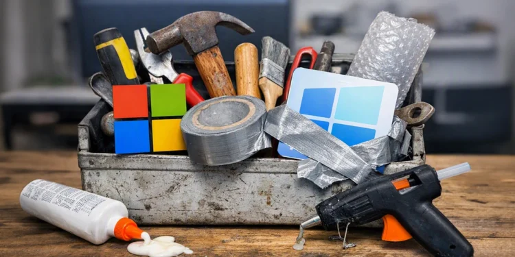 Windows będzie otwarty. Zacznie od interfejsu