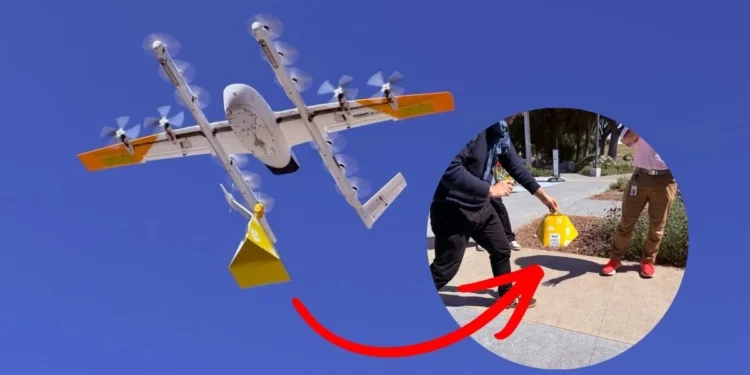 Widziałem, jak dron Google'a zastąpi kurierów. Witamy w 2026 r.