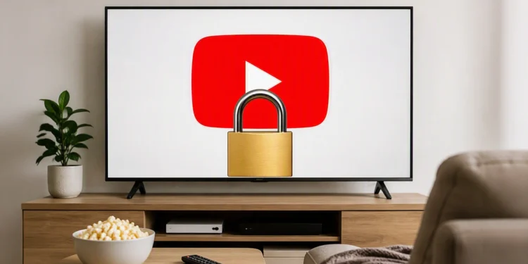 YouTube na telewizorze z ważną zmianą. Zapamiętaj PIN