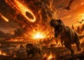Dinozaury nie czekały na zimę. Świat spłonął w dwie godziny