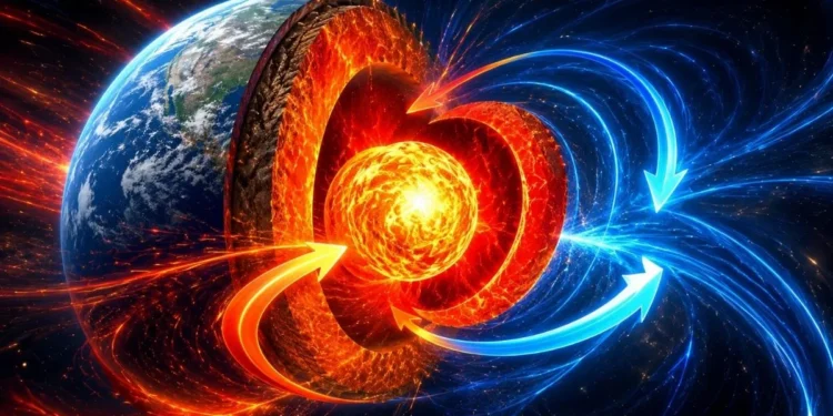 Jądro Ziemi zmieniło kierunek. Satelity złapały mocny moment